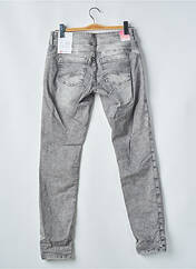 Jeans coupe slim gris STREET ONE pour femme seconde vue