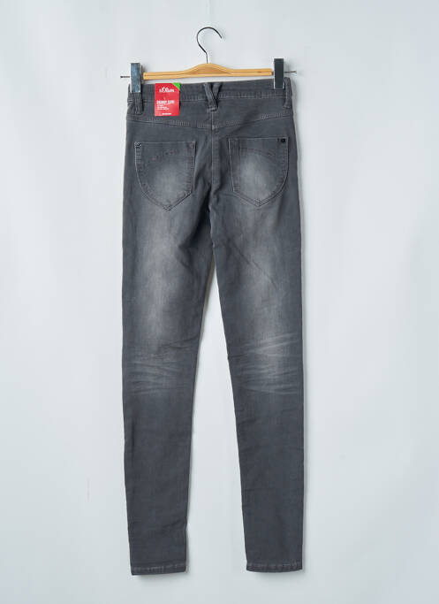 Jeans skinny gris S.OLIVER pour fille