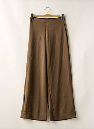Pantalon flare marron YUGEN femme