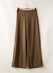 Pantalon flare marron YUGEN pour femme seconde vue