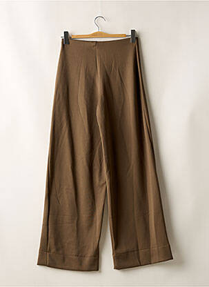 Pantalon flare marron YUGEN femme