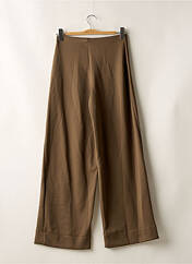 Pantalon flare marron YUGEN pour femme seconde vue