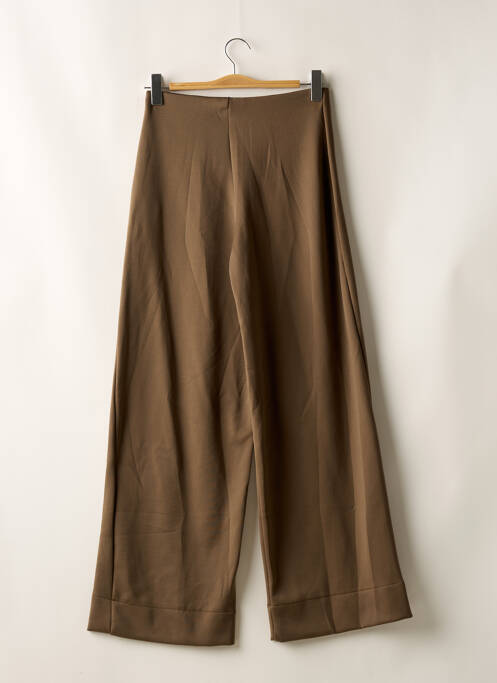 Pantalon flare marron YUGEN pour femme