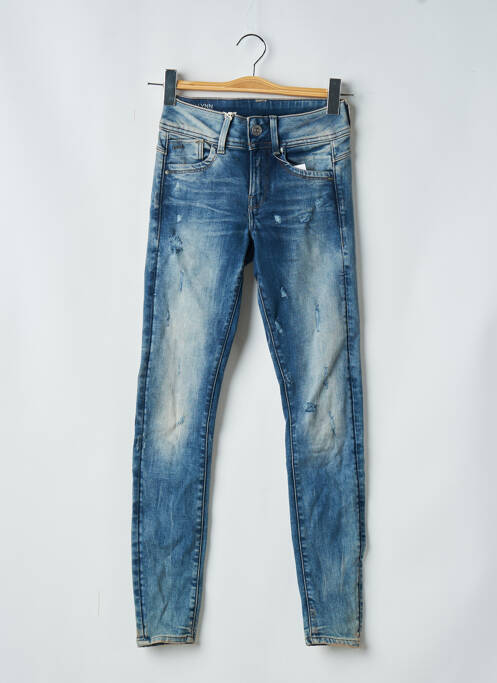 Jeans skinny bleu G STAR pour femme