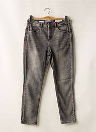 Jeans coupe slim gris STREET ONE femme
