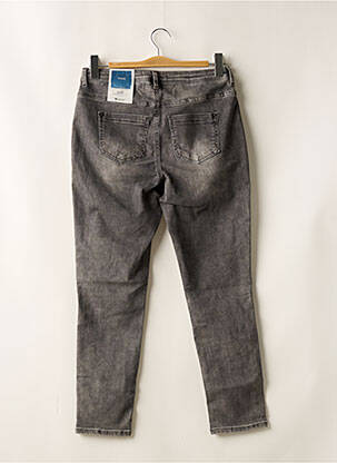 Jeans coupe slim gris STREET ONE femme
