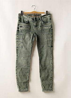Pantalon cargo vert STREET ONE femme