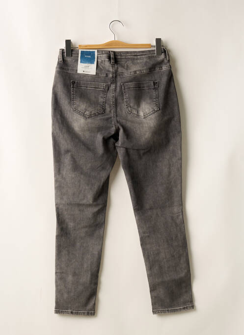 Jeans coupe slim gris STREET ONE pour femme