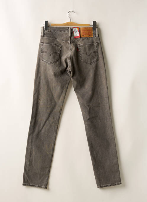 Jeans coupe slim gris LEVIS pour homme