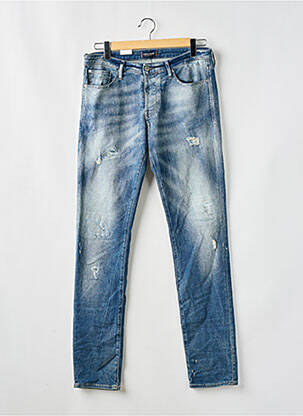 Jeans coupe slim bleu JACK & JONES homme