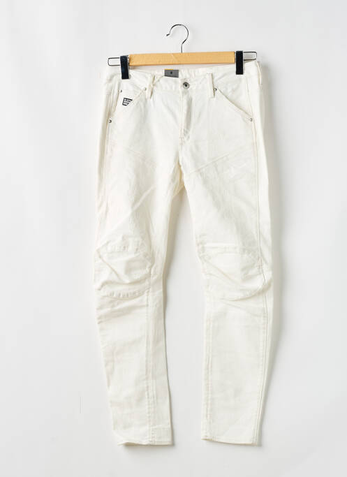 Jeans skinny blanc G STAR pour femme