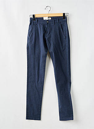 Pantalon chino bleu SHINE homme