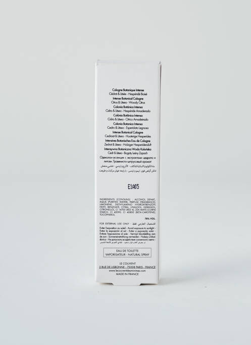 Eau de cologne multicolore LE COUVENT pour unisexe