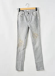 Jeans skinny gris JACK & JONES homme