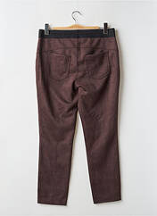 Pantalon slim marron STREET ONE pour femme seconde vue