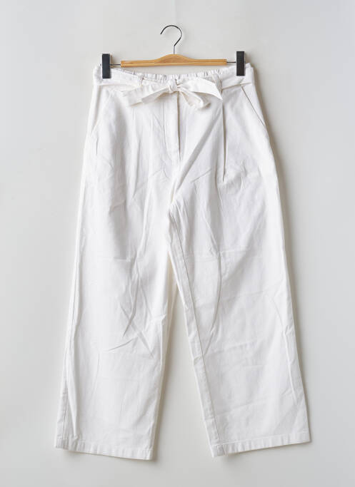 Pantalon droit blanc OPUS pour femme