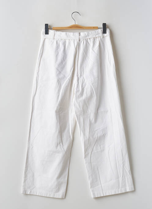 Pantalon droit blanc OPUS pour femme