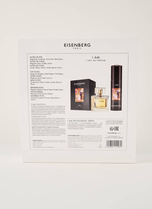 Coffret parfum multicolore EISENBERG pour femme