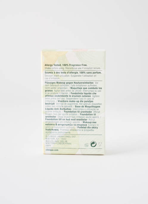 Fond de teint chair CLINIQUE pour femme