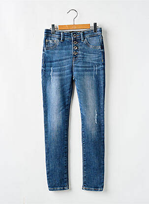 Jeans coupe slim bleu GUESS fille