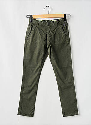 Pantalon chino vert PETROL INDUSTRIES pour garçon