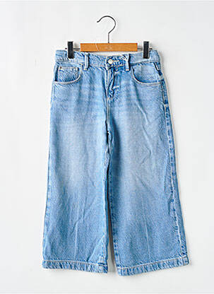 Jeans coupe large bleu GUESS fille