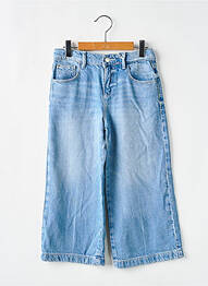 Jeans coupe large bleu GUESS fille