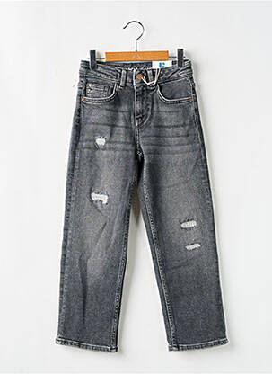 Jeans coupe droite gris GARCIA fille