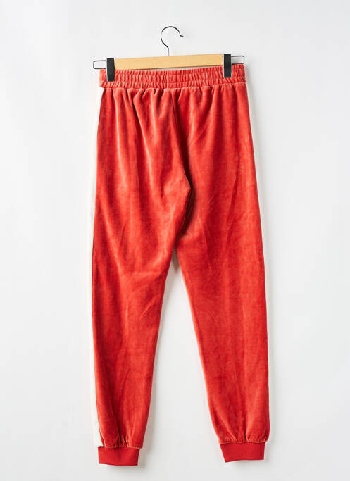 Jogging orange FILA pour fille