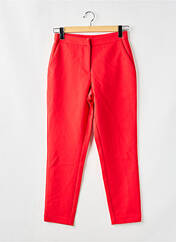 Pantalon chino rouge ONLY pour femme seconde vue