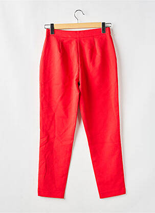 Pantalon chino rouge ONLY femme