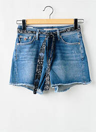 Short bleu SUPERDRY femme