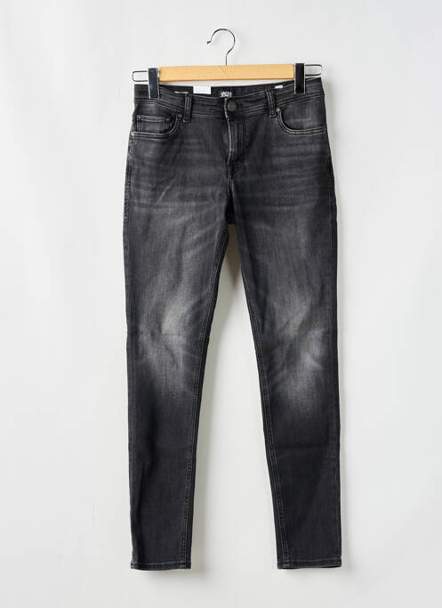 Jeans skinny noir JACK & JONES pour garçon