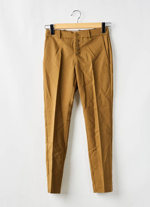 Pantalon chino marron MANGO pour femme