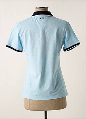 Polo bleu ciel DELAHAYE femme