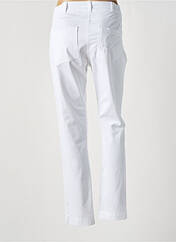 Pantalon droit blanc DELAHAYE pour femme seconde vue