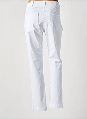 Pantalon droit blanc DELAHAYE femme