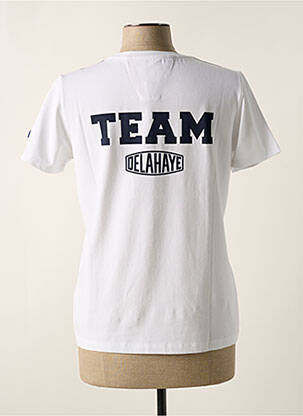 T-shirt blanc DELAHAYE femme