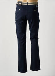 Pantalon chino bleu marine DELAHAYE pour homme seconde vue