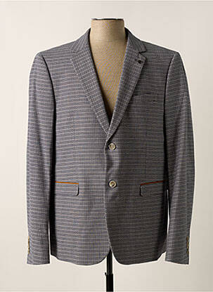 Blazer bleu DELAHAYE pour homme