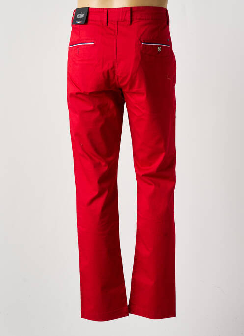 Pantalon chino rouge DELAHAYE pour homme