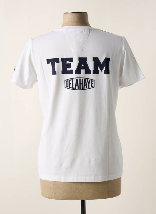 T-shirt blanc DELAHAYE pour femme
