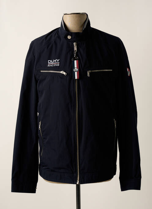 Blouson bleu marine DELAHAYE pour homme