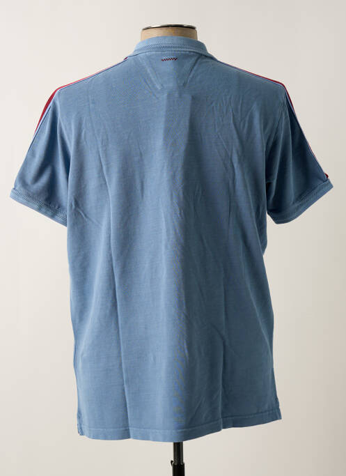 Polo bleu petrole DELAHAYE homme