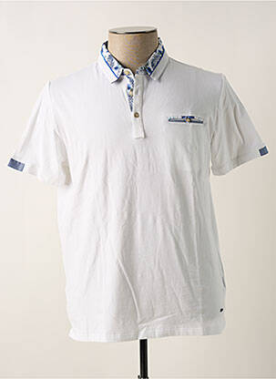 Polo blanc DELAHAYE pour homme