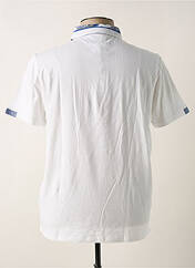 Polo blanc DELAHAYE pour homme seconde vue