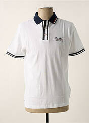 Polo blanc DELAHAYE pour homme seconde vue