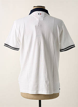 Polo blanc DELAHAYE homme