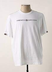 T-shirt blanc DELAHAYE pour homme seconde vue