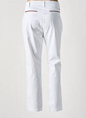 Pantalon chino blanc DELAHAYE pour femme seconde vue